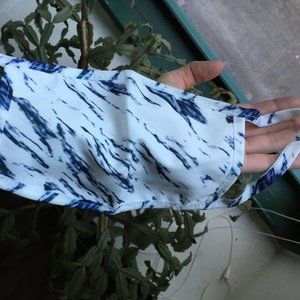 Marble Print Face Mask